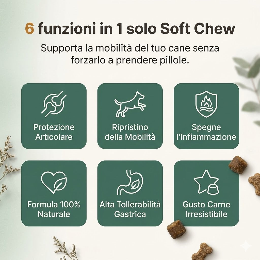 Soft Chews Articolazioni & Mobilità Pawly